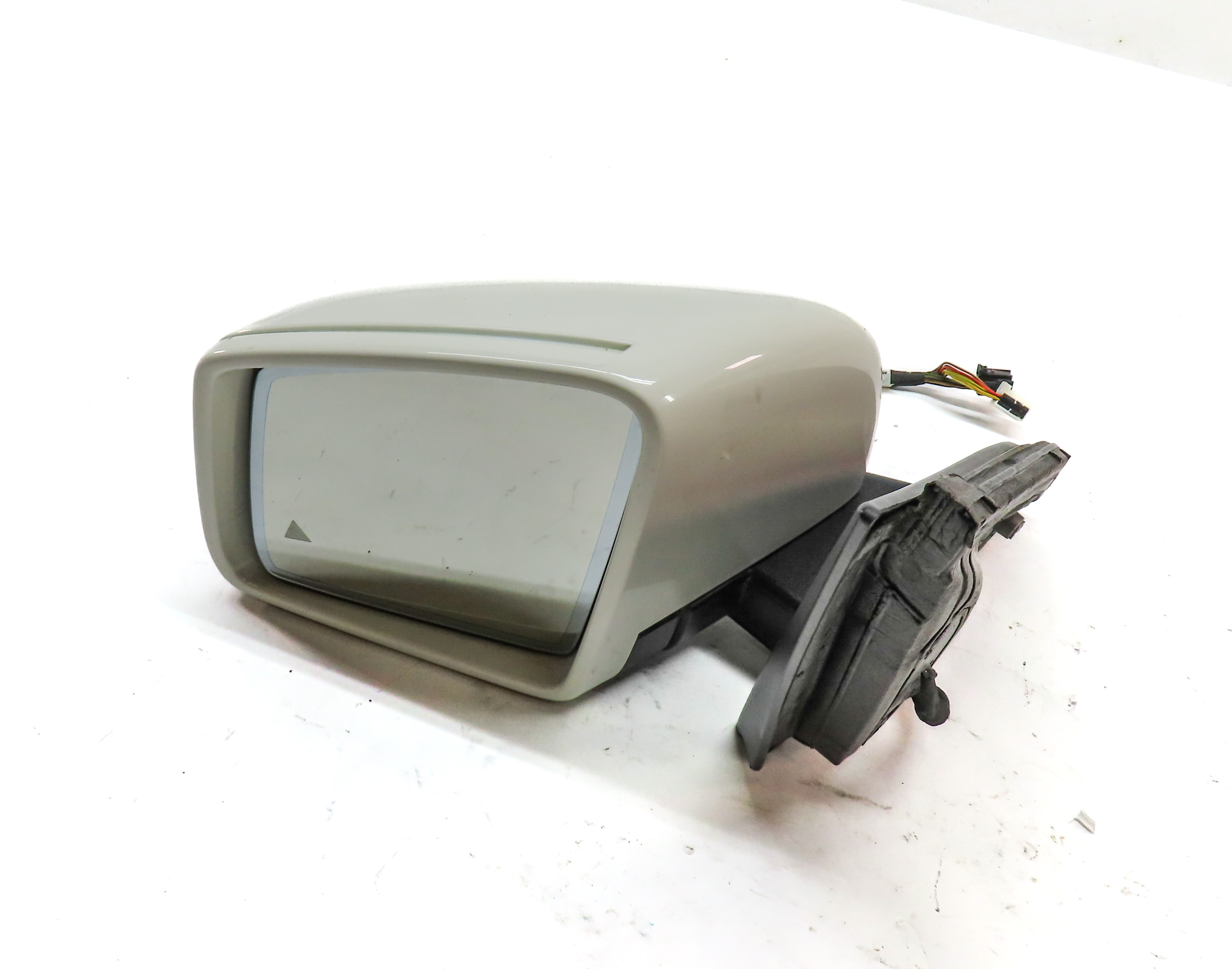 12-16 MERCEDES GL450 GL550 ML350 (W166 X166) LEFT BLIND SPOT MIRROR (White) — exact item pictured